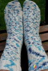 Doppel-Inguz Socks by Edda Foken -English,German-Free