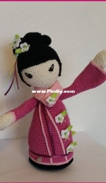 Sandra Hepper - Geisha Doll Sakura - Cherry Blossom - Sakura - Kirschblüte - German