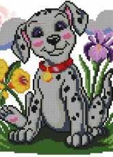 Вишивка хрестиком / Cross Art 0774 Dog 1
