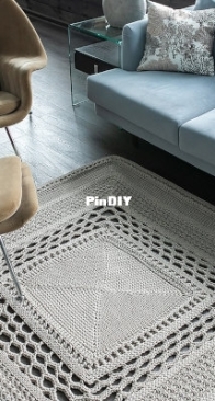 Rug LaceChicago by Tatiana Ryazanova - English