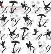 Black Magic ABC by Lucie Heaton from Cross Stitcher 189 PCS