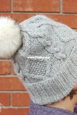 Ainslie Beanie by Galt House of Yarn-Free