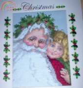 Santa & Child - Finished
