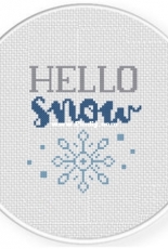 Daily Cross Stitch - Hello Snow