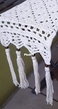 Gava Crochet Love - Lisseth Jimenez - Boho Table Runner