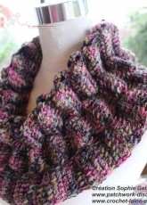 Sophie Gelfi Designs - Sophie Gelfi- Bumpy cowl - French and English