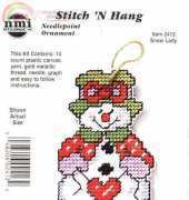 Needle Magic Inc. NMI Stitch N Hang 2413 - Snow Lady