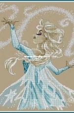 The Magic of Elsa TM054 by Victoria Ivchenko / Viktoriya Ivchenko XSD