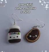 Orecchini Voglia di Nutella by Wendyland