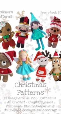 Christmas Patterns - 8 Designers 8 Patterns - English - Free