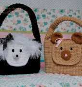 Too Cute Crochet - Animal Flap Purses
