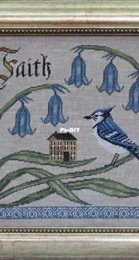 Cottage Garden Samplings - Have Faith - XSD