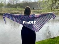 Easy Street shawl by Jem Arrowsmith - Under the Olive Tree Knits