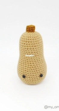 My Amigurumi Farm - Anna - Butternut Squash - Free