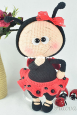Havva Designs - Havva Unlu - Bonnie with Ladybug Costume - German