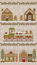 Country Cottage Needleworks CCN - Gingerbread Village Complete XSD