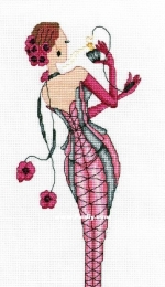 Cotton Crosses YJ02 - Mademoiselle by Yvette Jordan XSD