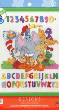 Designs for the Needle - The Wubbulous World of Dr Seuss 2407 123s