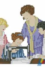 Nostalgie Portraits - Sewing Group