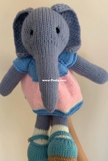 Ela- elephant by Mary Janes Tearoom