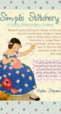 Simple Bustle and Sew - Stitchery A Little Embroidery Primer - Helen Dickson - FREE