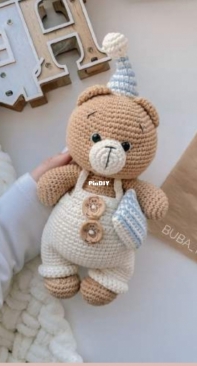 Buba toys - Volikova Liubov - Bear Bu - Воликова Любовь - Медвежонок Бу - Russian