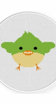 Daily Cross Stitch - Chubby Bird