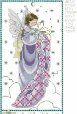 Mirabilia LS6 Little Stitches - Moonlight Lullaby by Nora Corbett PCS