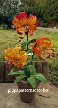 Pippa Patterns - Connie Rockliff - Leopard Lilly