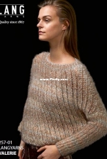 257-01 Lang Yarns Valerie by LANGYARNS SWITZERLAND -English-Dutch-French-German