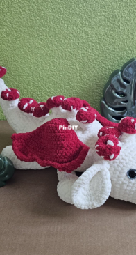 Crochet by Nfu - Nadine Furrer - Mushroom Dragon