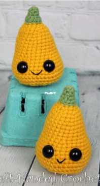 The Left-Handed Crocheter- Jennifer Adams - Squash