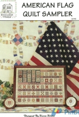 Rosewood Manor Q-1112 American Flag Quilt Sampler