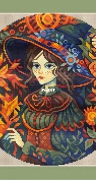 Stitching Land - Young Sorceress