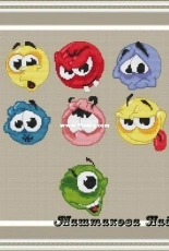 Smileys by Nadezhda Mashtakova