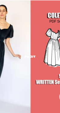 PatternCos - Colette Dress - Sizes 36-52