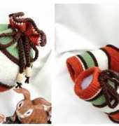 Knitted Baby Set by Elena Mitchell
