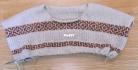Knitting the Terracotta sweater