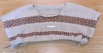 Knitting the Terracotta sweater