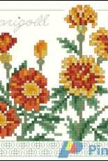 Serendipity Designs Floral Elegance Collection - L-216 Marigold