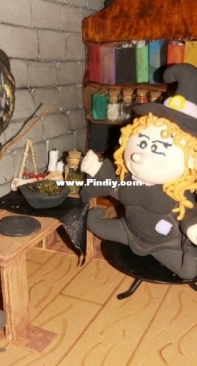 Clay witch