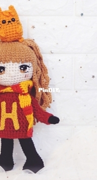 Guichai Crochet Dolls - Armano Ginji - Teechalit Wattanawongwisut - Hermione Granger - Portuguese - Translated