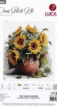 Luca-S B7021 Sunflowers XSD