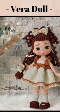 Organic toyss - Gözde - Vera Doll - Turkish