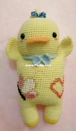Amigurumi Happy Duckling