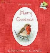 Derwentwater Designs CDX03 Christmas Cards - Snow Robin