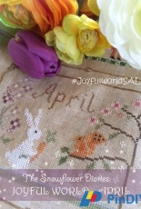The Snowflower Diaries - Joyful World Calendar - April - Free