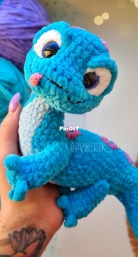 Vikusik Toys - Victoria Kravchenko - Виктория Кравченко - Salamander - Саламандра - Russian
