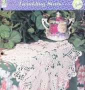 House of White Birches - Doily Series Twinkling Stars Star Blossom by Josie Rabier