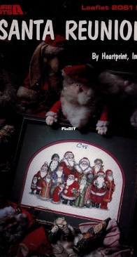 Leisure Arts Leaflet 2061 - Santa Reunion